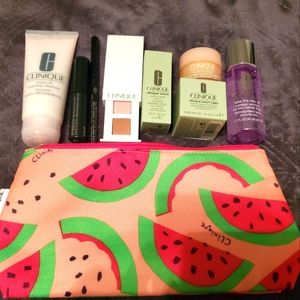 Clinique make-up bag
